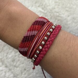 Pura Vida Woven Bracelet Set